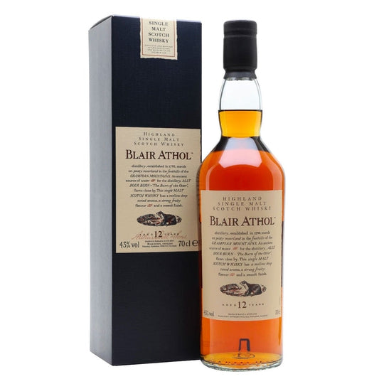 Blair Athol 12 Year Old Flora and Fauna Single Malt Scotch Whisky, 70 cl
